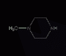 1-methylpiperazine structural formula