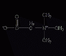 Betain structural formula