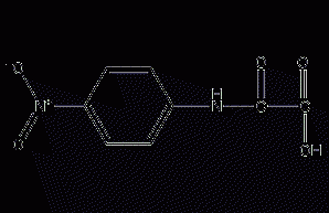 4-Nitrophenylxamic acid structural formula