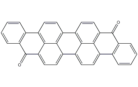 Isoanthrone Purple Structural Formula