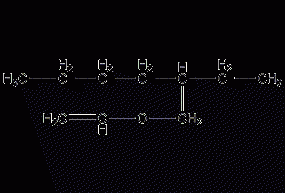 2-ethylhexylvinyl ether structural formula