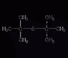 tert-butyl sulfide structural formula