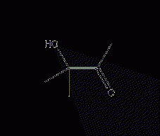 3-hydroxy-3-methyl-2-butanone structural formula