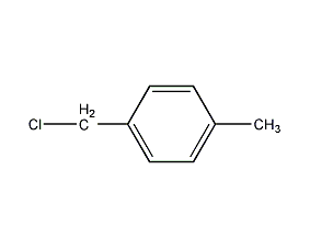 4-Methylbenzyl chloride structural formula