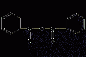 Benzoic anhydride structural formula