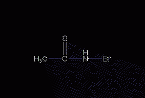 N-bromoacetamide structural formula