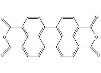 3,4,9,10-perylenetetracarboxylic dianhydride structural formula