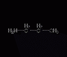 n-propylamine structural formula