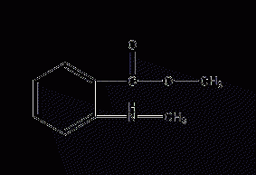 N-methyl anthranilic acid methyl ester structural formula