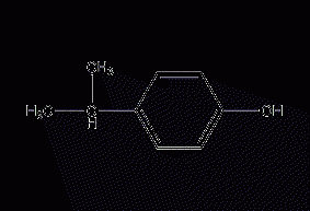 4-isopropylphenol structural formula