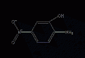 2-amino-5-nitrophenol structural formula