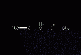 1-pentene structural formula