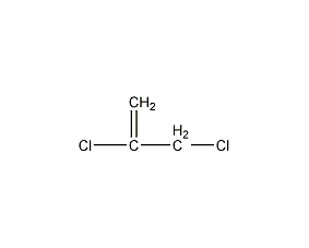 2,3-dichloro-1-propene structural formula