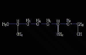 3,7-dimethyl-1-octanol structural formula