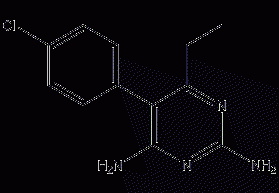 Pyrimethamine Structural Formula