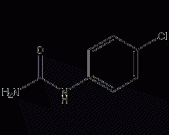 4-Chlorophenylurea Structural Formula