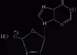 Inosine structural formula