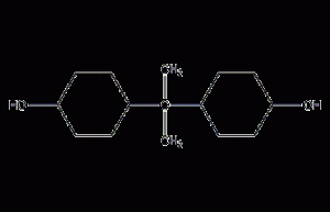 2,2-bis(4-hydroxycyclohexyl)propane structural formula