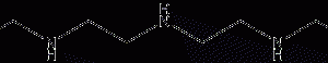 Tetraethylenepentamine Structural Formula