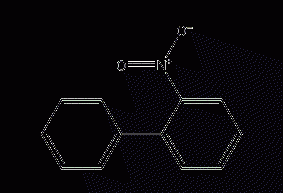 O-Nitrobiphenyl Structural Formula