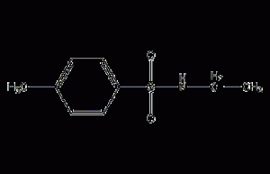 N-ethyl p-toluenesulfonamide structural formula