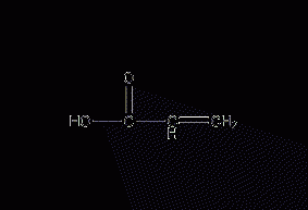 Acrylic structural formula