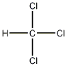 Chloroform structural formula