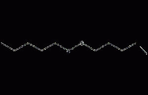 Dipentyl disulfide structural formula