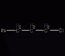 1-bromo-3-chloropropane structural formula