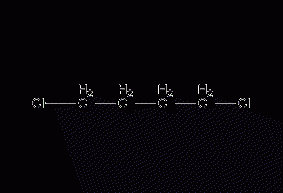 1,4-dichlorobutane structural formula