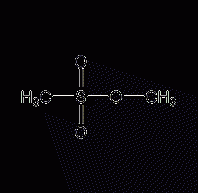 Methyl methanesulfonate structural formula