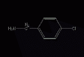 4-chlorobenzylamine structural formula