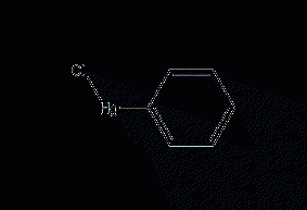 Phenylmercuric chloride structural formula