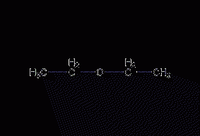 Ether structural formula