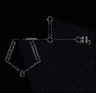 2-acetylthiophene structural formula