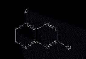 4,7-dichloroquinoline structural formula