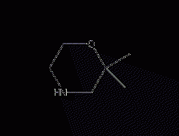 2,6-dimethylmorpholine structural formula