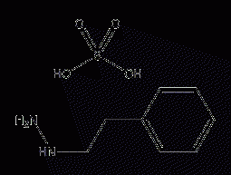 Phenelzine sulfate structural formula