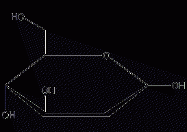 2-deoxy-D-glucose structural formula