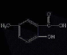 5-methylsalicylic acid structural formula