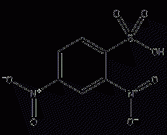 2,4-dinitrobenzene sulfonic acid structural formula