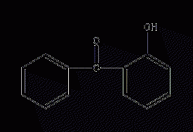 2-hydroxybenzophenone structural formula