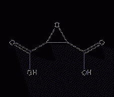 Epoxysuccinic acid structural formula