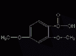 2,4-dimethoxybenzoic acid structural formula