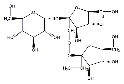 1-Sucrose triose structural formula