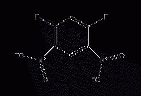 1,5-difluoro-2,4-dinitrobenzene structural formula