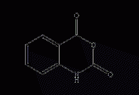 Isatoic anhydride structural formula