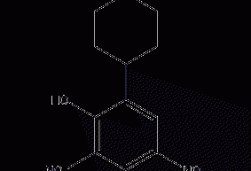 Structural formula of fentanol