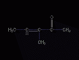 3-methyl-3-penten-2-one structural formula