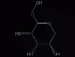 1,5-Anhydroglucitol structural formula